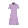 Zip Front Dress (Lavender With White Trim) - HP297