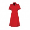 Zip Front Dress (Red With Navy Trim) - HP297