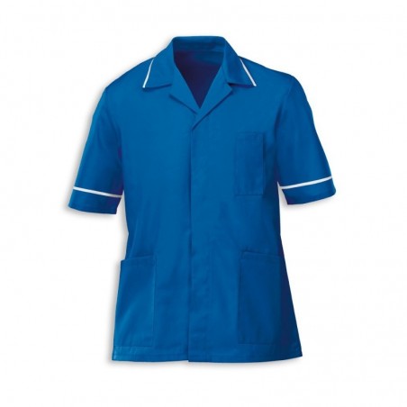 Men’s Tunic (Blade Blue with White Trim) - G103 Men’s Tunic (Blade Blue with White Trim) - G103