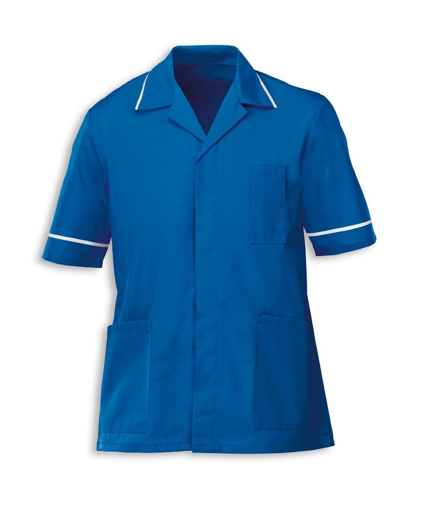 Men’s Healthcare Tunic (Blade Blue with White Trim) - G103 buy now at ...