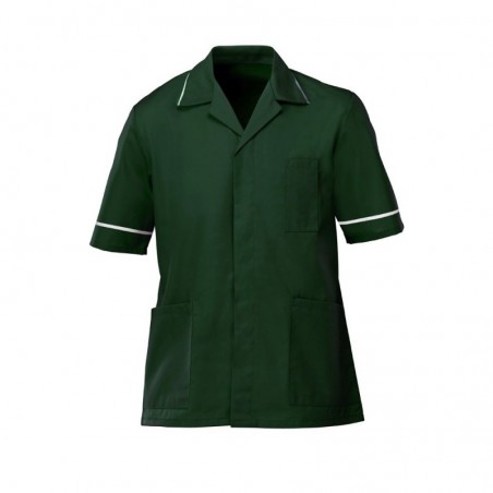 Men’s Tunic (Bottle Green with White Trim) - G103 Men’s Tunic (Bottle Green with White Trim) - G103