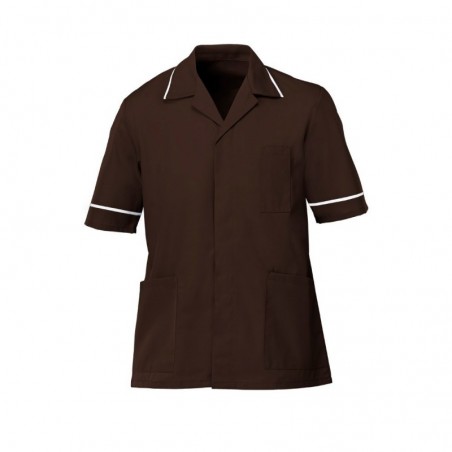 Men’s Tunic (Brown with White Trim) - G103 Men’s Tunic (Brown with White Trim) - G103