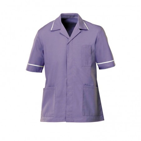 Men’s Tunic (Lilac with White Trim) - G103 Men’s Tunic (Lilac with White Trim) - G103