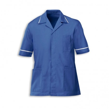 Men’s Tunic (Metro Blue with White Trim) - G103 Men’s Tunic (Metro Blue with White Trim) - G103