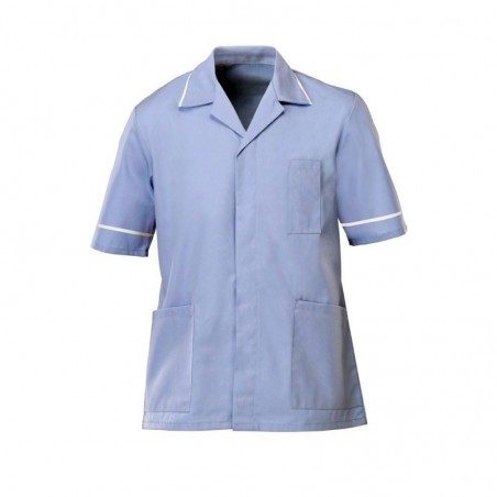 Men’s Tunic (Pale Blue with White Trim) - G103 Men’s Tunic (Pale Blue with White Trim) - G103