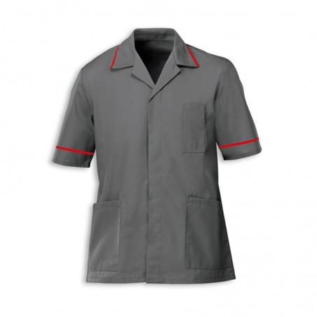 Men’s Tunic (Convoy Grey with Red Trim) - G103 Men’s Tunic (Convoy Grey with Red Trim) - G103