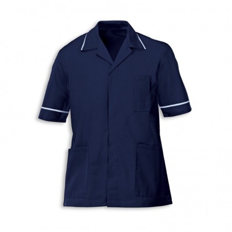 Men’s Tunic (Navy with Pale Blue Trim) - G103 Men’s Tunic (Navy with Pale Blue Trim) - G103