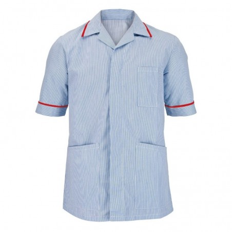 Men’s Stripe Tunic (Blue with Red Trim) - NM173 Men’s Stripe Tunic (Blue with Red Trim) - NM173