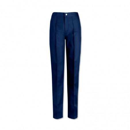Women’s Flat Front Trousers (Navy) W40 Women’s Flat Front Trousers (Navy) W40