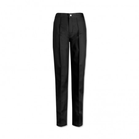 Women’s Flat Front Trousers (Black) W40 Women’s Flat Front Trousers (Black) W40