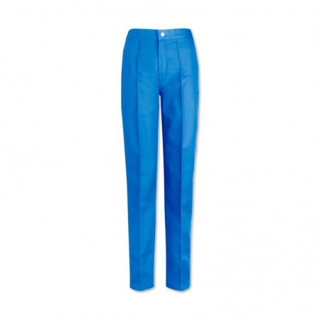 Women’s Flat Front Trousers (Hospital Blue) W40 Women’s Flat Front Trousers (Hospital Blue) W40