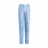 Women’s Flat Front Trousers (Pale Blue) W40
