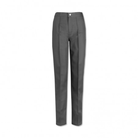 Women’s Flat Front Trousers (Grey) W40 Women’s Flat Front Trousers (Grey) W40