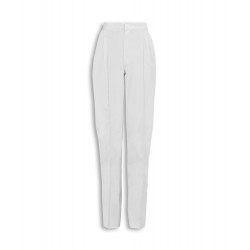 Essential Women's Pleat Front Trousers (White) NF640