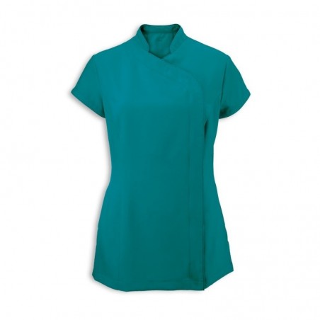 Women's Asymmetrical Zip Tunic (Lagoon) - NF59 Women's Asymmetrical Zip Tunic (Lagoon) - NF59