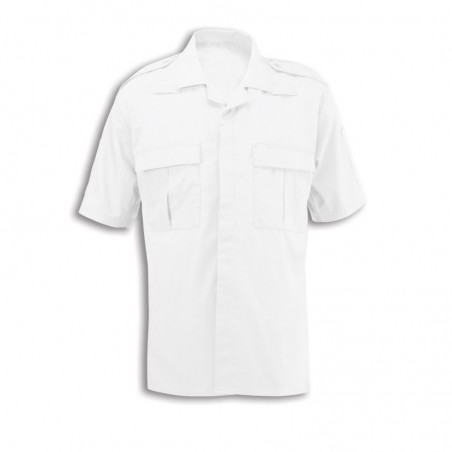 Men's Ambulance Shirt (White) NM101 Men's Ambulance Shirt (White) NM101
