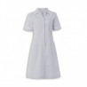 Stripe Dress (Pale Grey With White Trim) - ST312