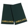 Ambulance Epaulette Sliders (Dark Green) - NU73