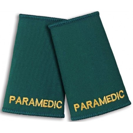 Paramedic Epaulette Sliders (Bottle Green) - NU76 Paramedic Epaulette Sliders (Bottle Green) - NU76