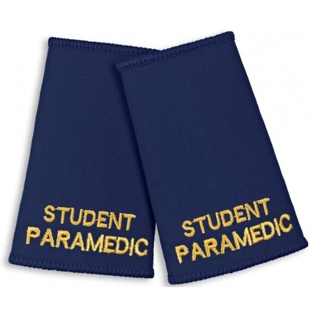 Student Paramedic Epaulette Sliders (Navy) - NU89 Student Paramedic Epaulette Sliders (Navy) - NU89