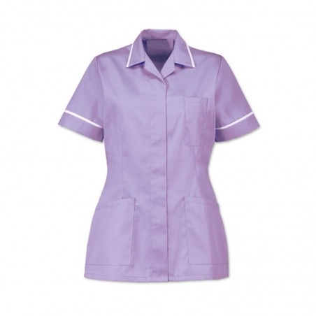 Women’s Tunic (Lilac With White Trim) - D313