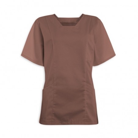Women's Smart Scrub Tunic (Pebble) - FT503 Women's Smart Scrub Tunic (Pebble) - FT503