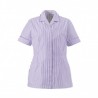 Women’s Lightweight Stripe Tunic (Lilac/White With Lilac Trim) - HO137