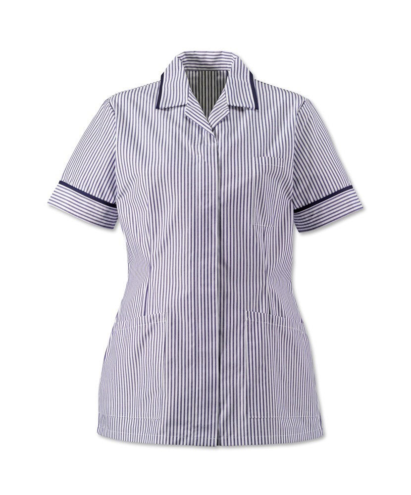 Women’s Lightweight Stripe Tunic (Navy/White with Navy Trim) HO137