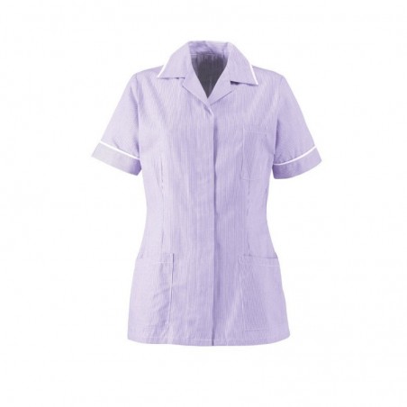 Women’s Lightweight Tunic (Lilac With White Trim) - ST313