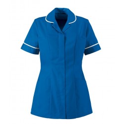 Women’s Healthcare Tunic (Blade Blue With White Trim) - HP298