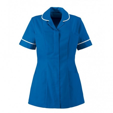 Women’s Healthcare Tunic (Blade Blue With White Trim) - HP298 Women’s Healthcare Tunic (Blade Blue With White Trim) - HP298