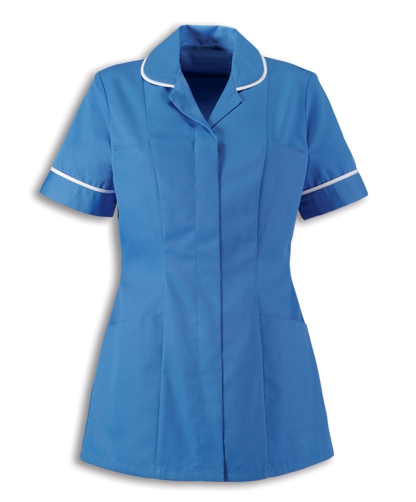 Womens Healthcare Tunic Hospital Blue With White Trim Hp298 Buy