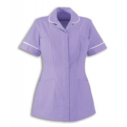 Women’s Healthcare Tunic (Lilac With White Trim) - HP298