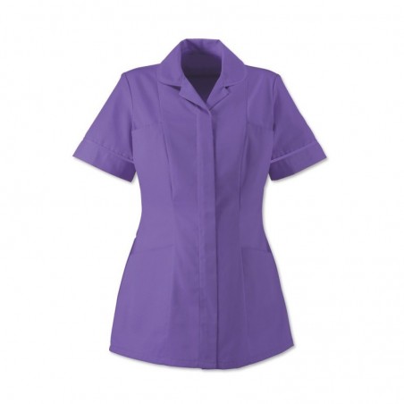 Women’s Healthcare Tunic (Purple With Purple Trim) - HP298 Women’s Healthcare Tunic (Purple With Purple Trim) - HP298