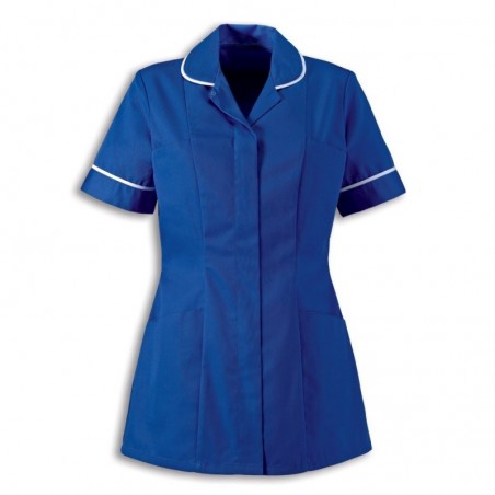 Women’s Healthcare Tunic (Royal Box With White Trim) - HP298