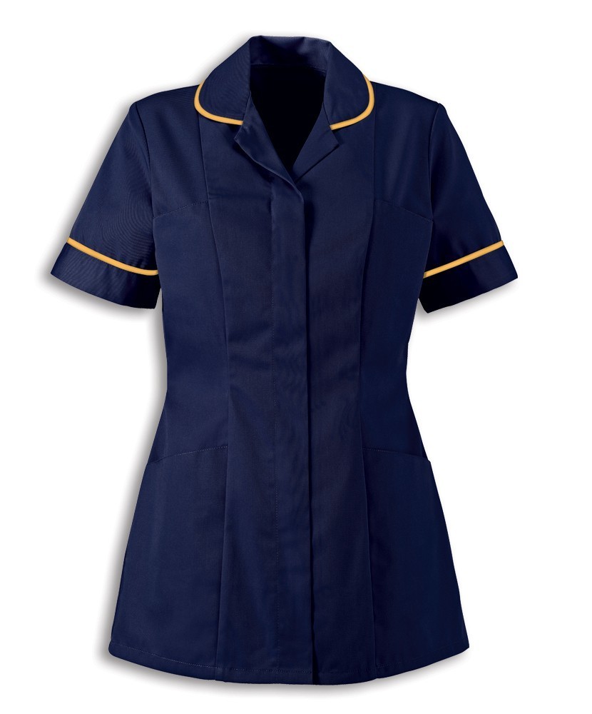 Women’s Healthcare Tunic (Sailor Navy with Yellow Trim) HP298 buy now
