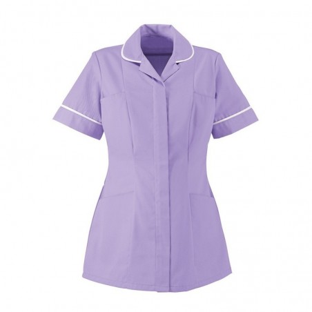 Women's Lightweight Tunic (Lilac With White Trim) NF48 Women's Lightweight Tunic (Lilac With White Trim) NF48