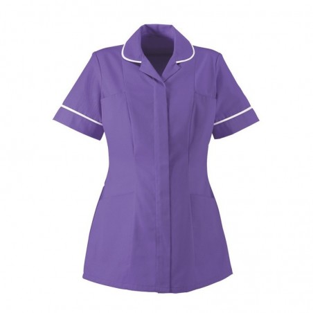 Women's Lightweight Tunic (Purple With White Trim) NF48 Women's Lightweight Tunic (Purple With White Trim) NF48