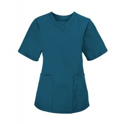 Women's Scrub Tunic (Caribbean Blue) - NF26