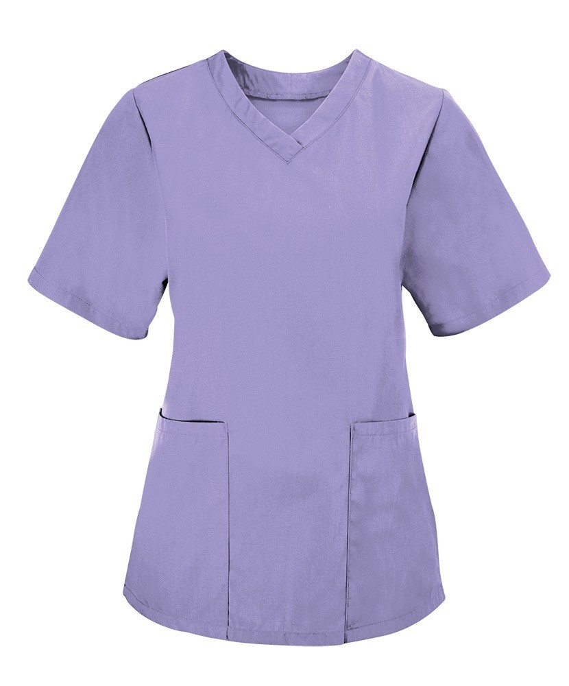 Women's Scrub Tunic (Lilac) NF26 buy now at Healthcare Tunics & Uniforms