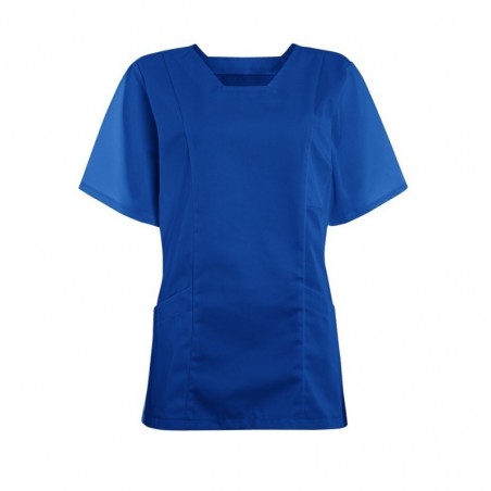 Women's Smart Scrub Tunic (Bright Royal) - FT503 Women's Smart Scrub Tunic (Bright Royal) - FT503