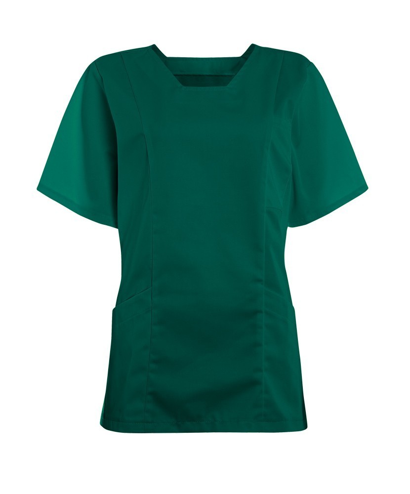 Women's Smart Scrub Tunic (Bottle Green) FT503 buy now at Healthcare