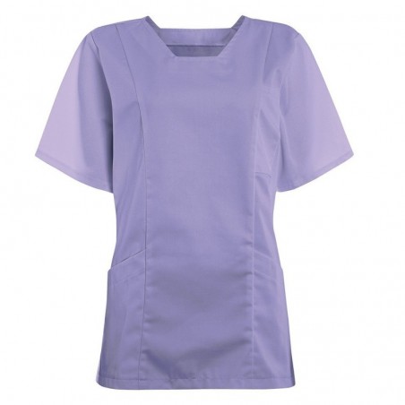 Women's Smart Scrub Tunic (Lilac) - FT503 Women's Smart Scrub Tunic (Lilac) - FT503