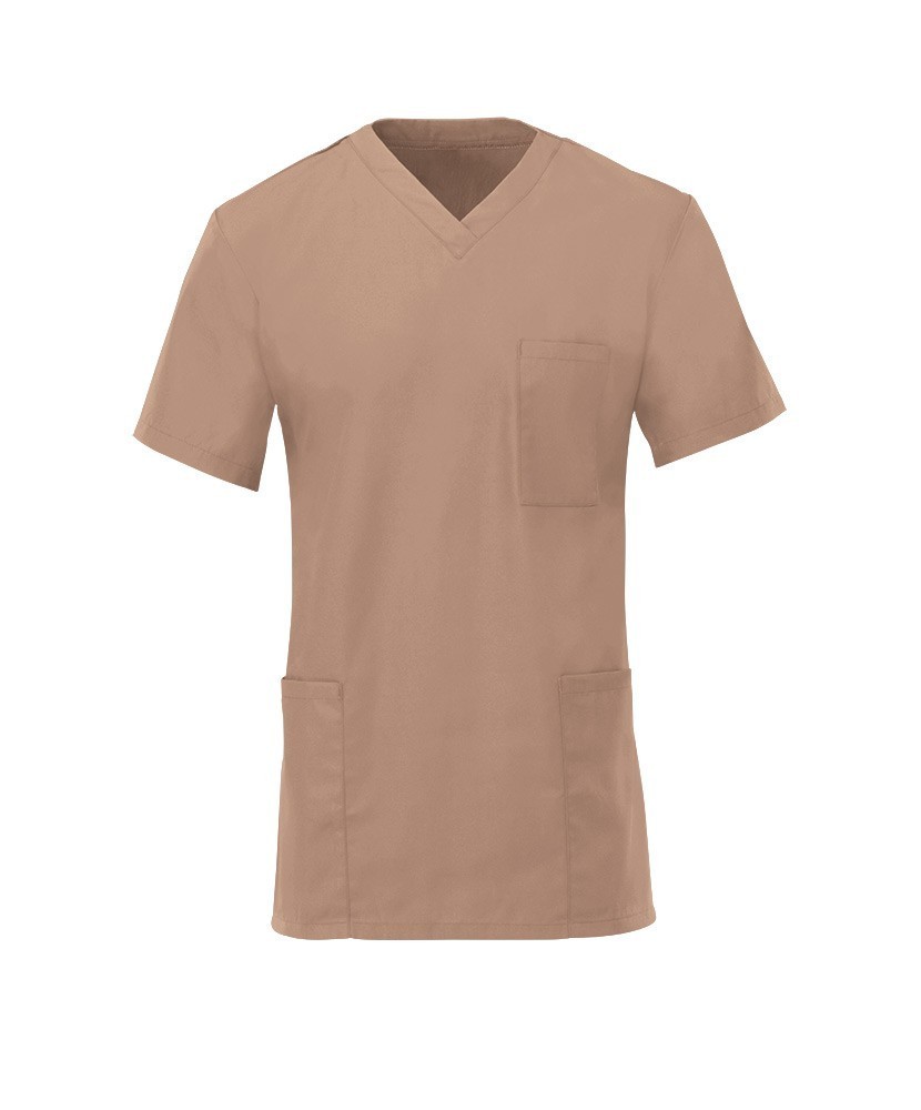 Scrub Tunic (Biscuit) D397 buy now at Healthcare Tunics & Uniforms