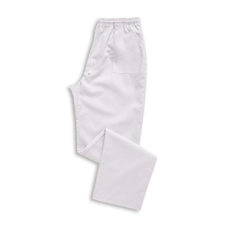 Smart Scrub Trousers (White) - UB453