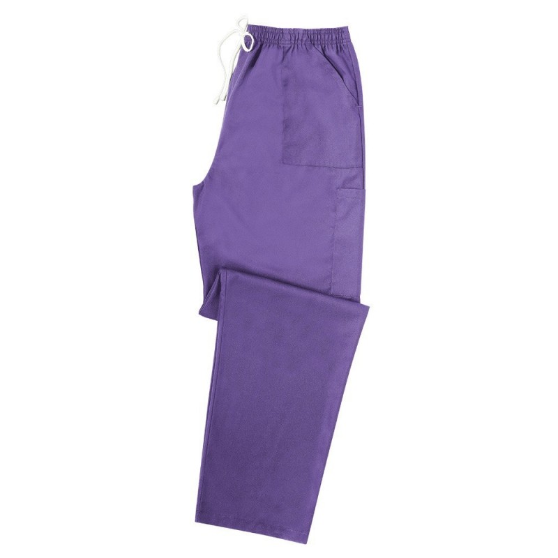 Smart Scrub Cargo Trousers (Purple) UB506