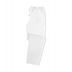 Smart Scrub Cargo Trousers (White) UB506