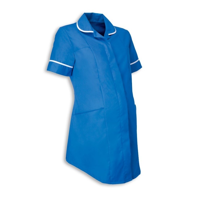 Maternity Tunic (Hospital Blue With White Trim) - NF52