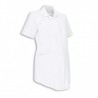 Maternity Tunic (White With White Trim) - NF52