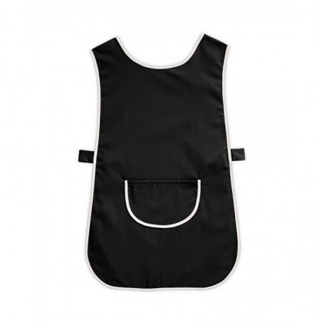 Tabard with Pocket (Black & White Pack of 1) - W112 Tabard with Pocket (Black & White Pack of 1) - W112
